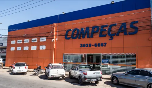 Fachada da Loja Várzea Grande da Compeças Multimarca